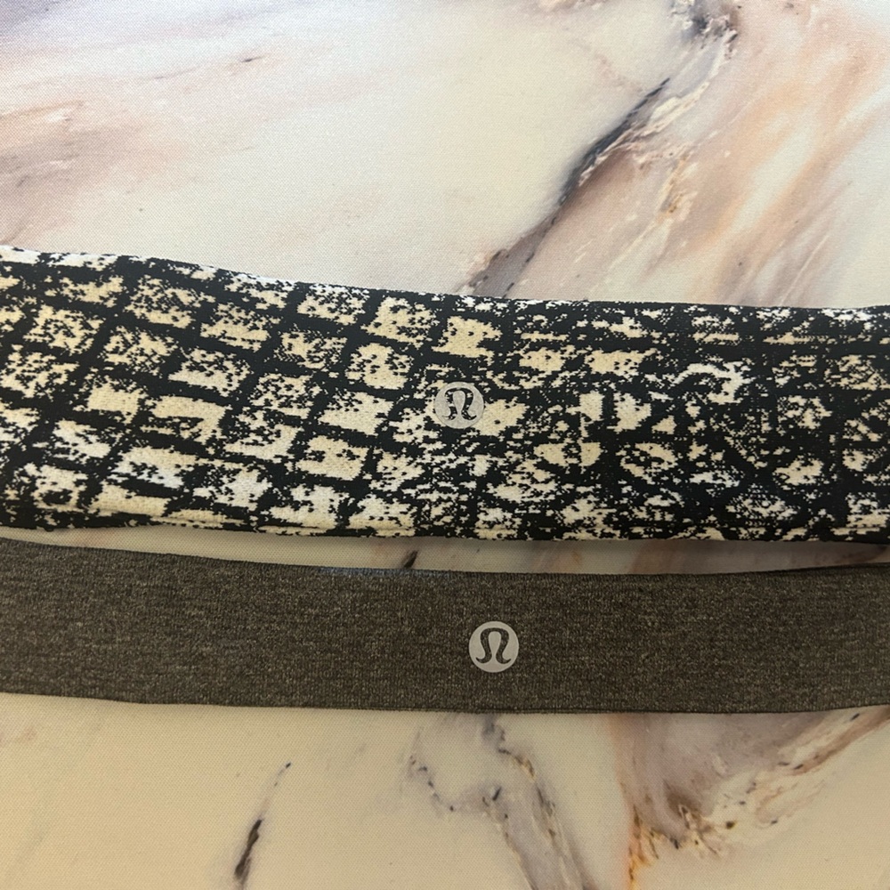 2 Lululemon Headbands - sold as a pair